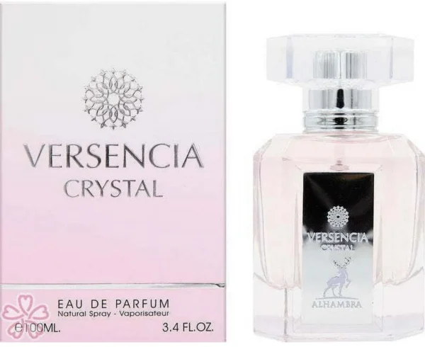 מייסון אלהמברה ורסנסיה קריסטל א.ד.פ Maison Alhambra Ladies Versencia Crystal EDP 100ML