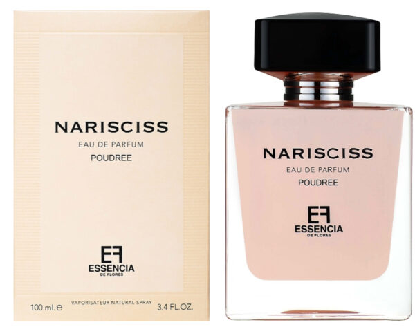 אסנסייה דה פלורס נריסקיס פודרה א.ד.פ essencia de flores Narisciss Poudree EDP 100ML