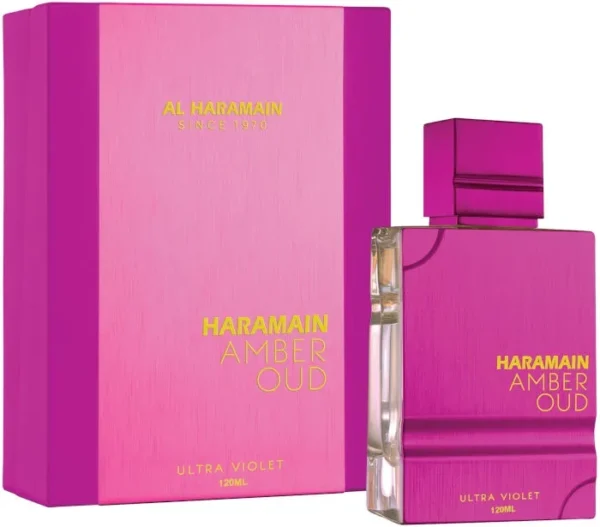 אל חרמין אמבר אוד אולטרה ויולט א.ד.פ AL HARAMAIN AMBER OUD ULTRA VIOLET EDP 120ML